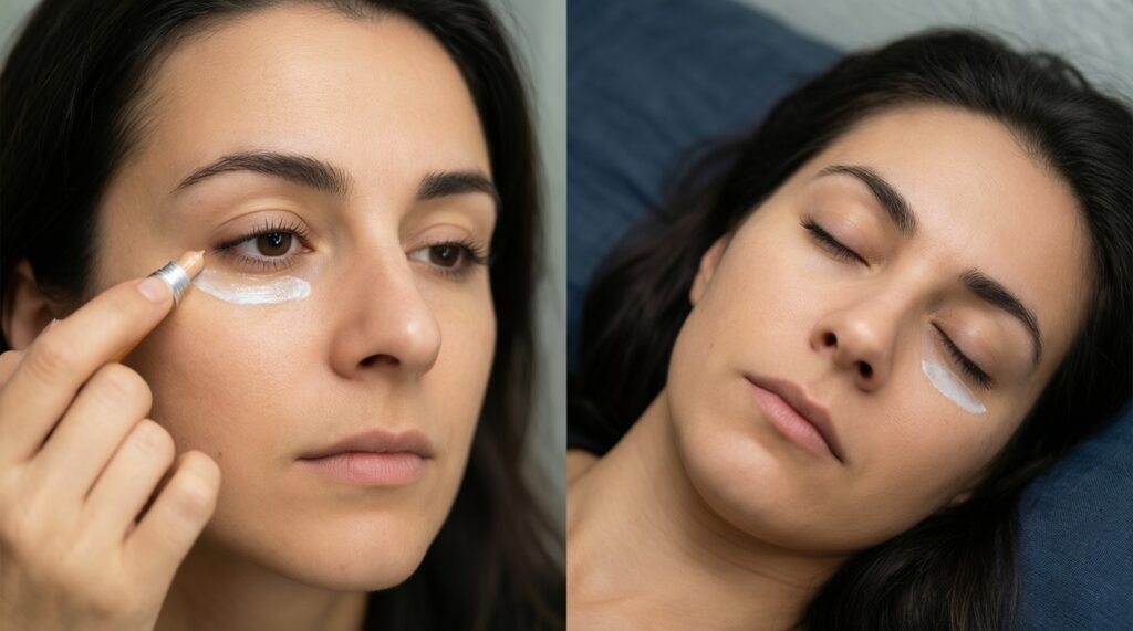 Уход за кожей вокруг глаз: что реально нужно, а что лишнее - иллюстрация