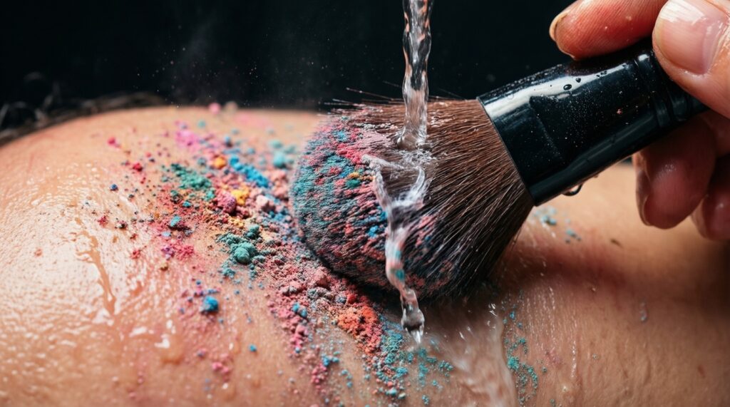 Чистка кистей и спонжей: как часто и чем правильно мыть - иллюстрация