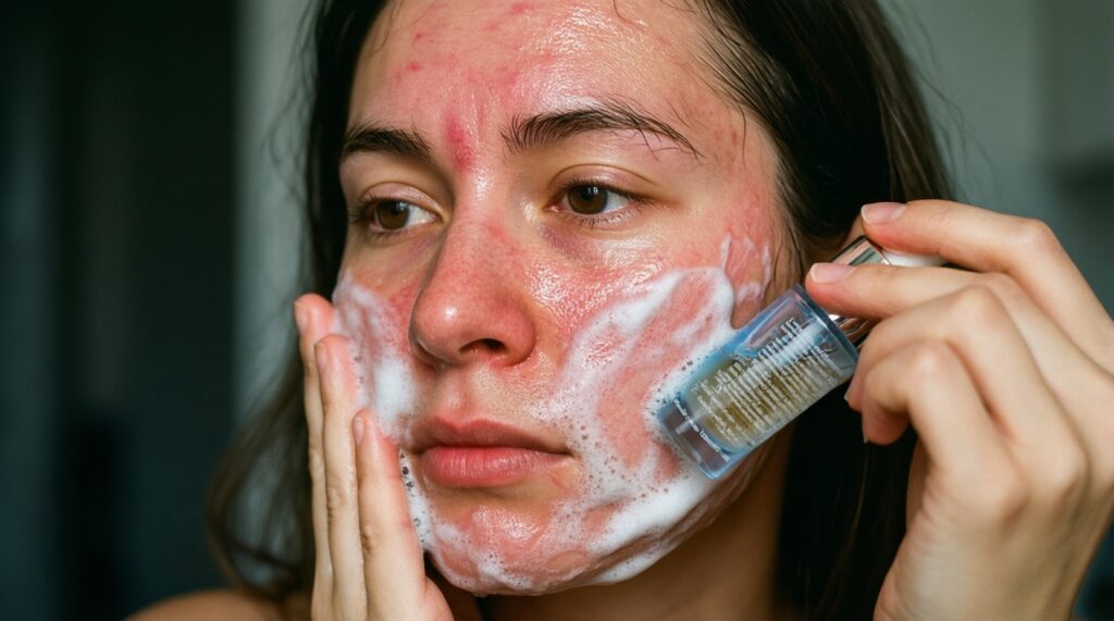 Косметика для проблемной кожи: как поддержать барьер и уменьшить воспаления - иллюстрация