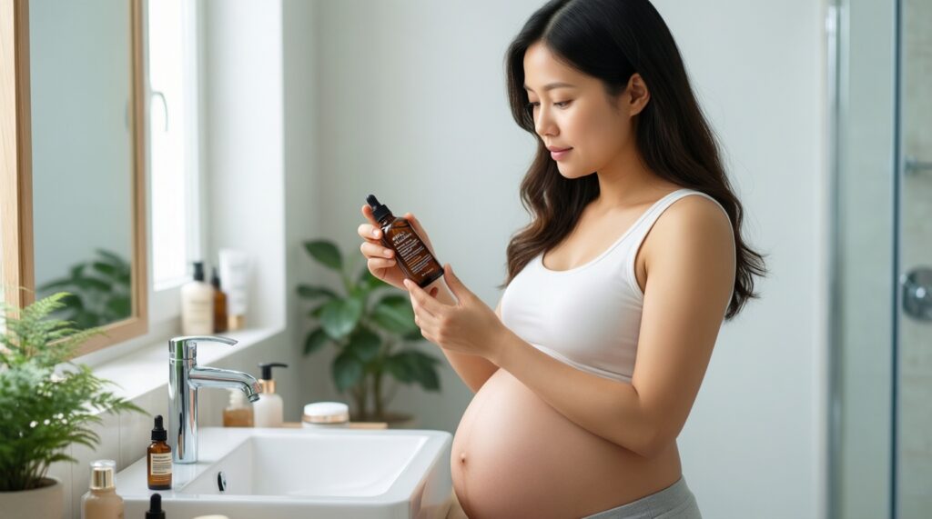 Косметика и беременность: какие ингредиенты стоит избегать и чем заменить - иллюстрация