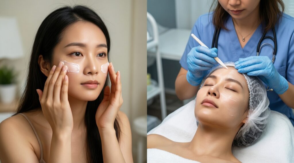 Профессиональные процедуры vs домашний уход: что даёт лучший результат - иллюстрация