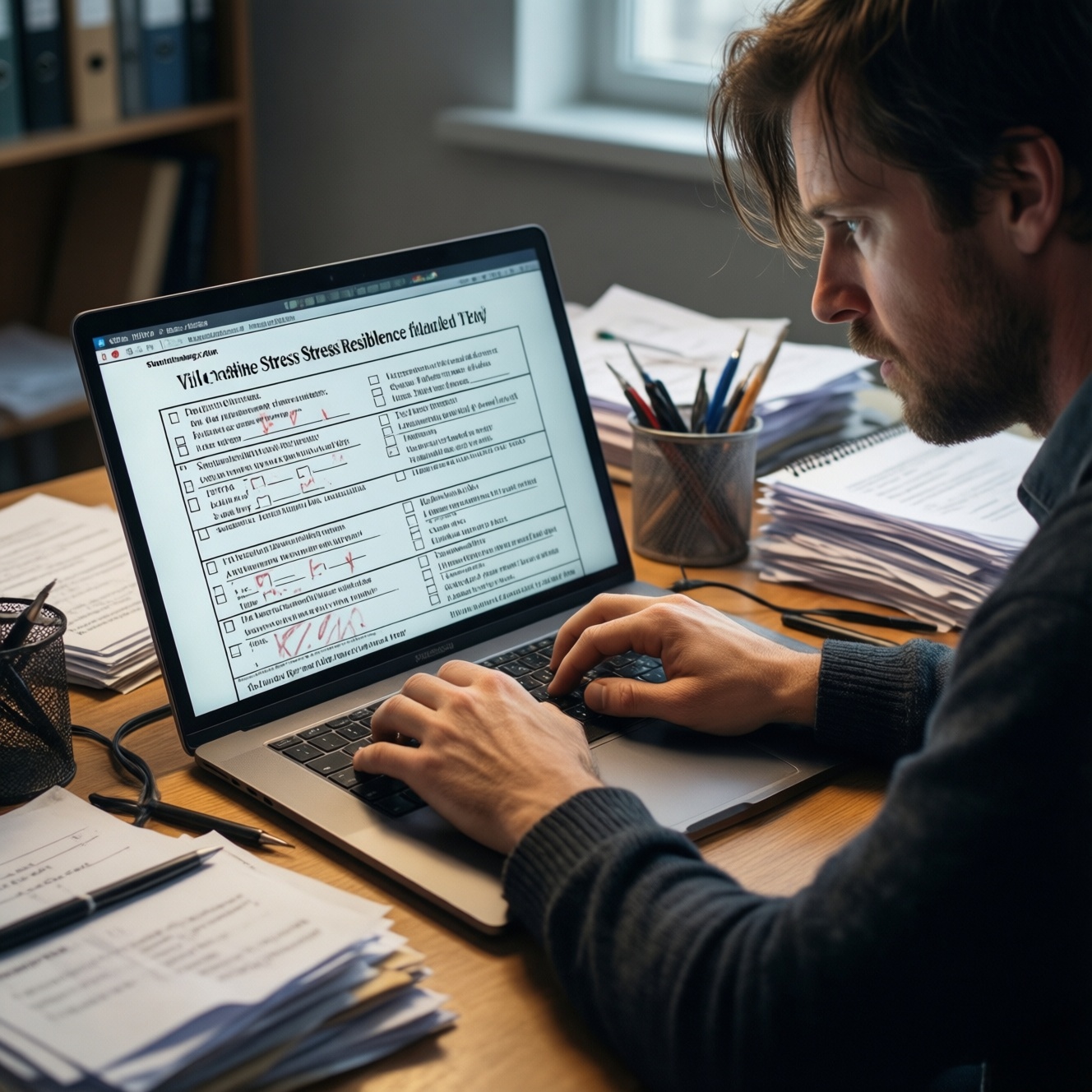 Тест на стрессоустойчивость онлайн с результатами и планом поддержки на 7 дней