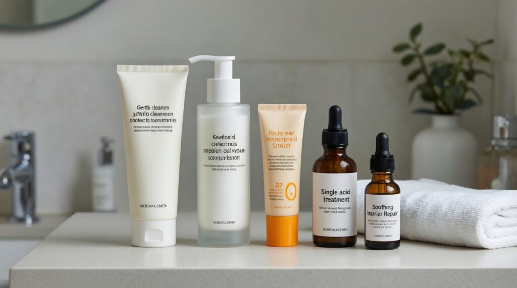 Кислоты (AHA/BHA/PHA): кому подходят и как сочетать с остальным уходом - иллюстрация