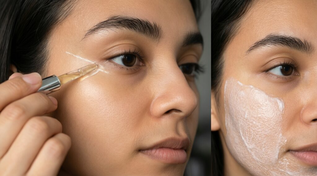 Уход за кожей вокруг глаз: что работает, а что маркетинг - иллюстрация