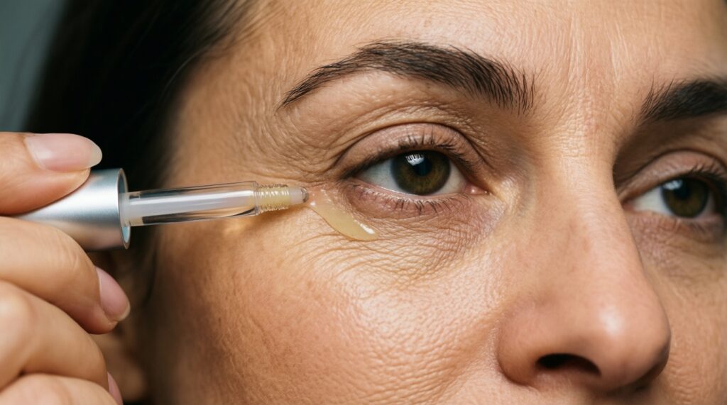 Уход за кожей вокруг глаз: что работает, а что маркетинг - иллюстрация