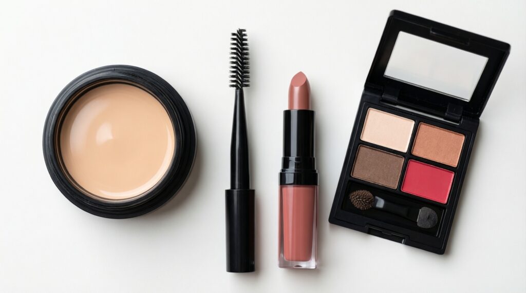 Как собрать минималистичную косметичку на каждый день (капсула) - иллюстрация