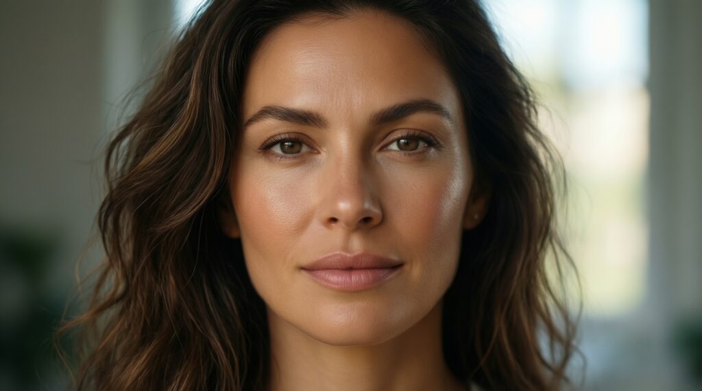 Техника нанесения макияжа для