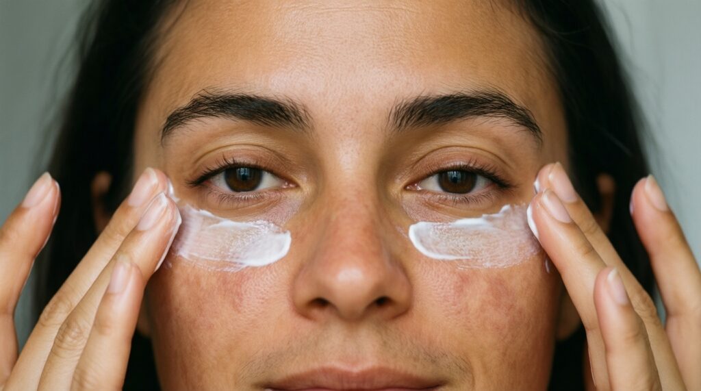 Уход за кожей вокруг глаз: что помогает, а что - маркетинг - иллюстрация