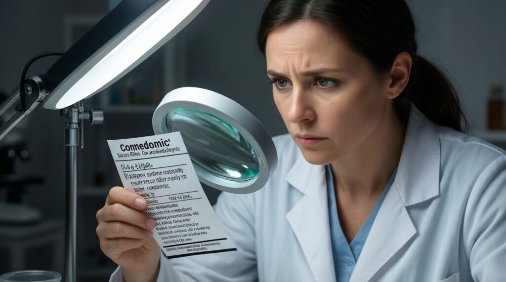 Комедогенность: что это такое и почему 