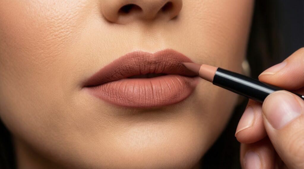 Макияж для начинающих: универсальная косметичка на каждый день - иллюстрация