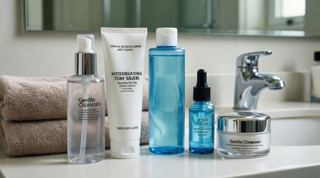 Слоение ухода (layering): правильный порядок нанесения средств утром и вечером - иллюстрация