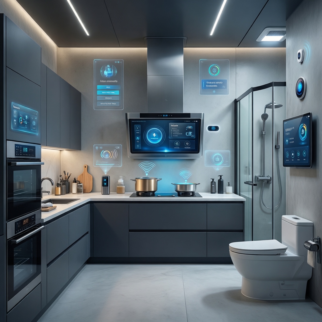 Будущее бытовой техники: ИИ и интернет вещей для умной кухни и ванной